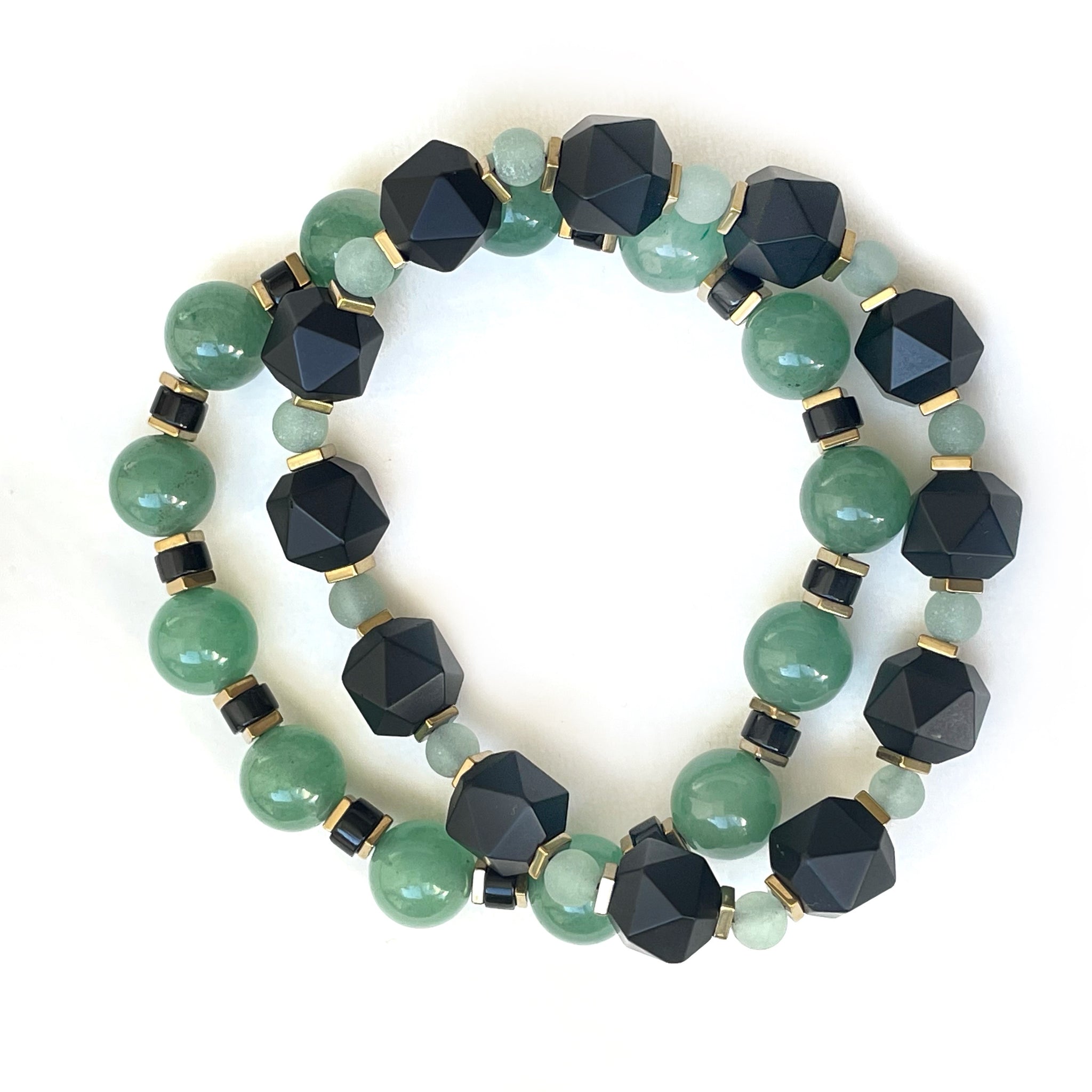Sterling Silver Green Obsidian Bracelet FINAL SALE | Harmony Jewellers |  Grimsby, ON